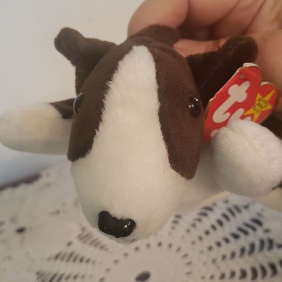 Vintage 1997 Ty Beanie Baby BRUNO the Terrier Dog - Picture 2 of 8